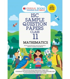 Oswaal ISC Sample Question Paper Class 11 Mathematics Book | Latest Edition